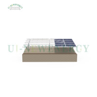 Steel solar mounting structure system